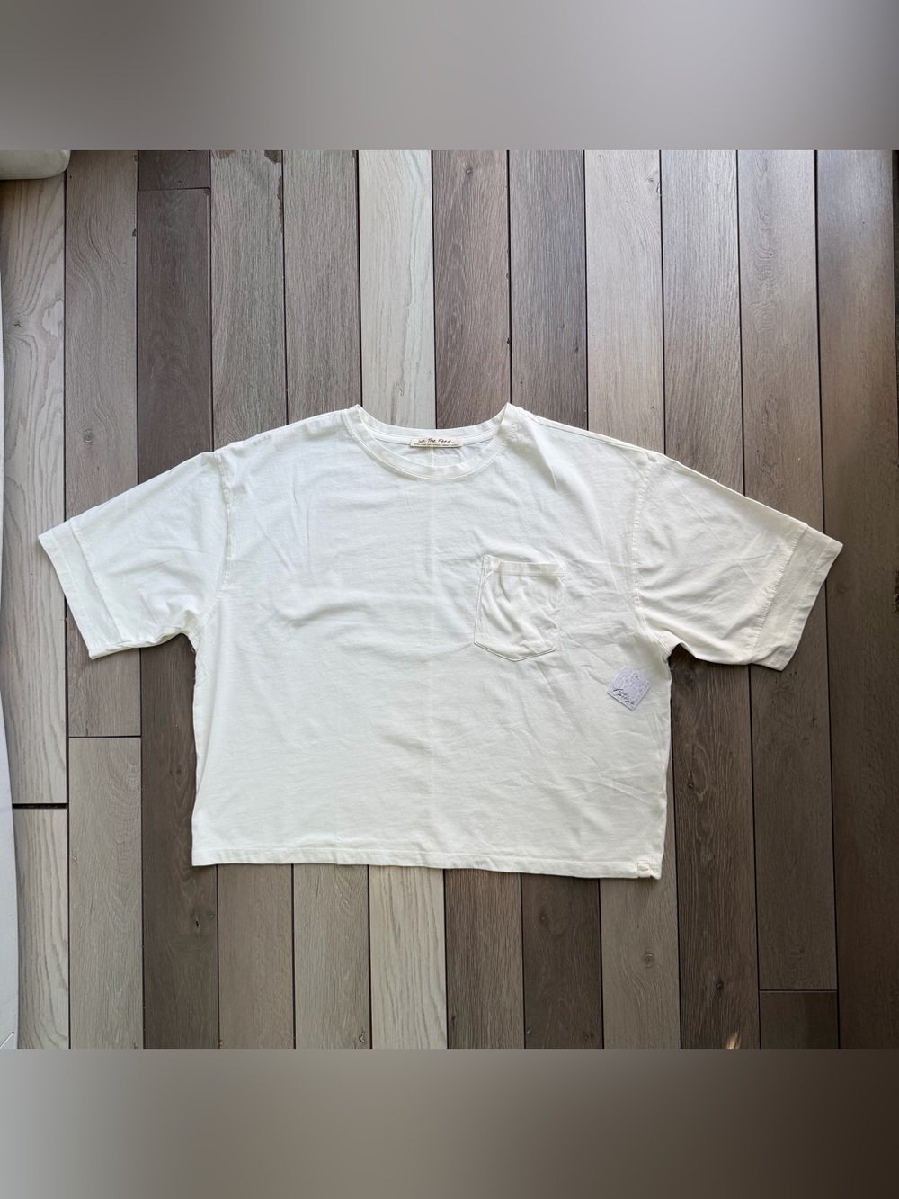 Free People Alissa Tee - Ivory - Picture 3 of 10